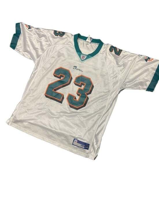 Reebok Other - Vintage Miami Dolphins Ronnie Brown #23 Reebok NFL Jersey Size 2XL White